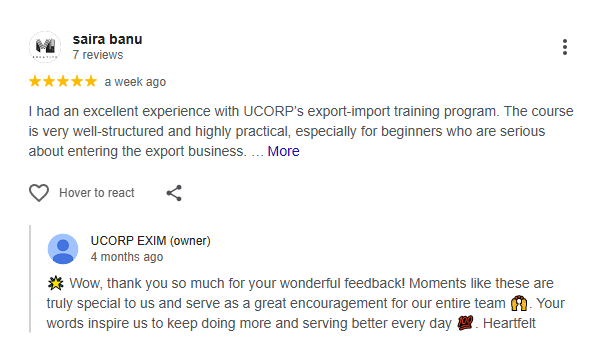 testimonial author