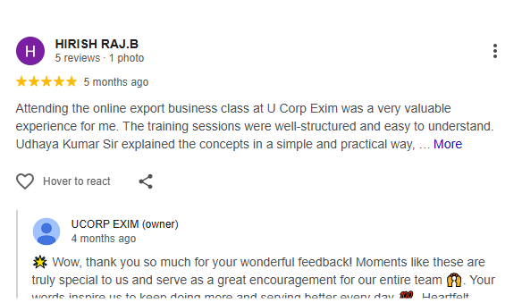 testimonial author